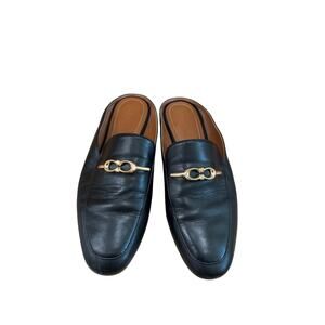 Coach Black Mule Slides Size 6
